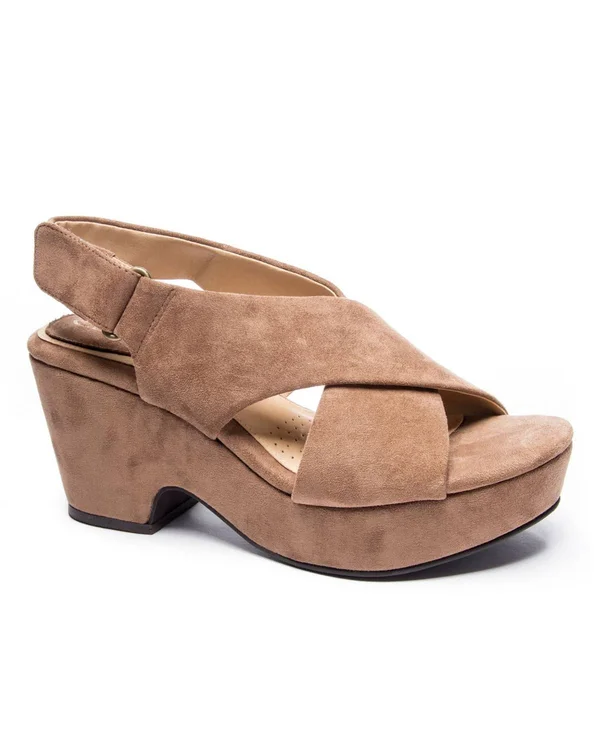 CL by Laundry Capital Platform Sandal - Women's - Taupe