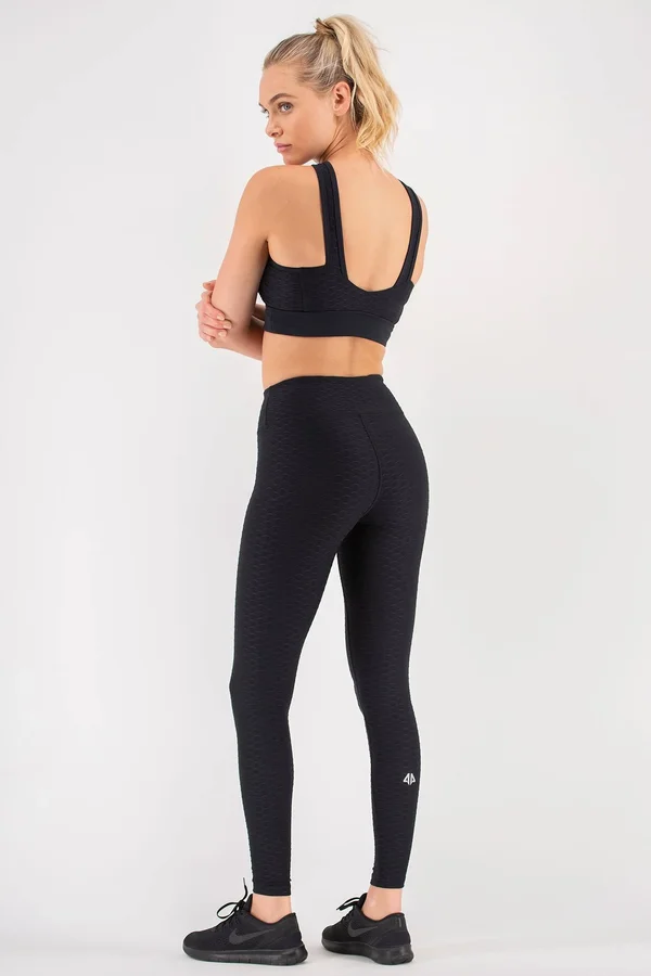 Lux Leggings - Textured - Violet 2XL by Alpha Prime