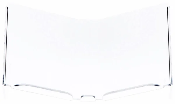 Plymor Clear Acrylic Open Book Display Stand - Tilted, 11.625x22 W x 6x22 D x 6x22 H