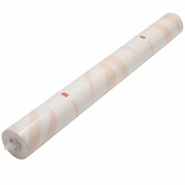 Peach and White Vintage Palm Peel and Stick Wallpaper by Drew Barrymore Flower Home - Size: 1 Roll \x3d 18 in. Wide x 18.86 ft.