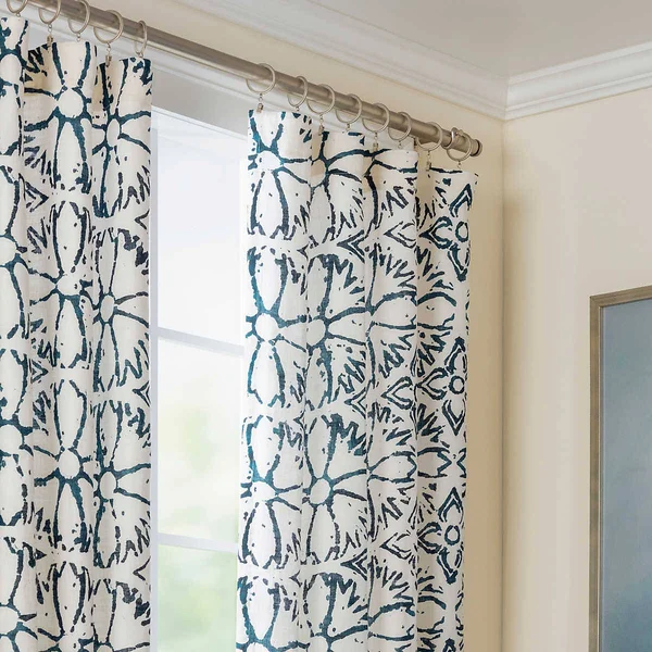 Pine Cone Hill - Stockbridge Satin Nickel Curtain Rod