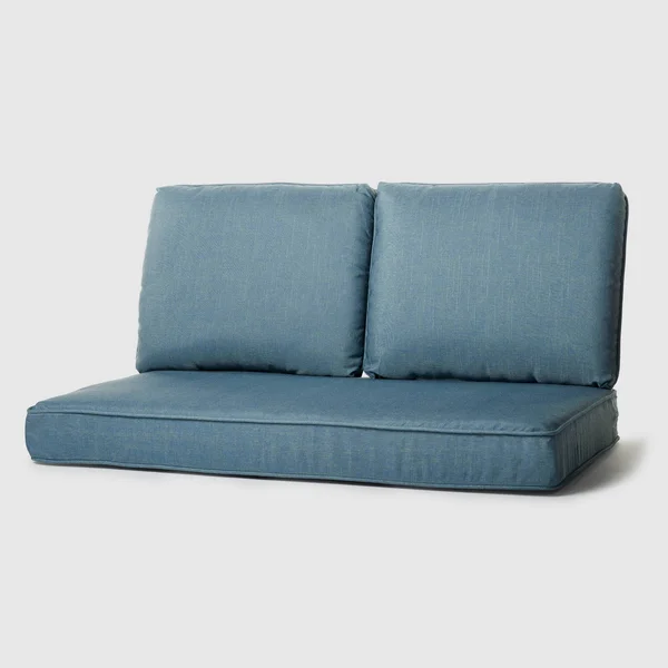 Rolston 3PC Outdoor Replacement Loveseat Sofa Cushion Set Niagara Blue - Haven Way
