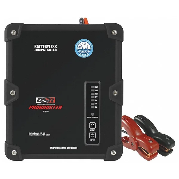 Schumacher DSR109 800A Ultracapacitor Batteryless Jump Starter