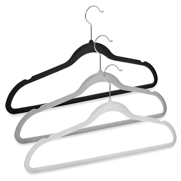 Casafield 100 Ivory Velvet Suit Hangers - Space Saving - Non-Slip & Chrome Swivel Hook for Dress Clothes, Coats, Pants, Shirt