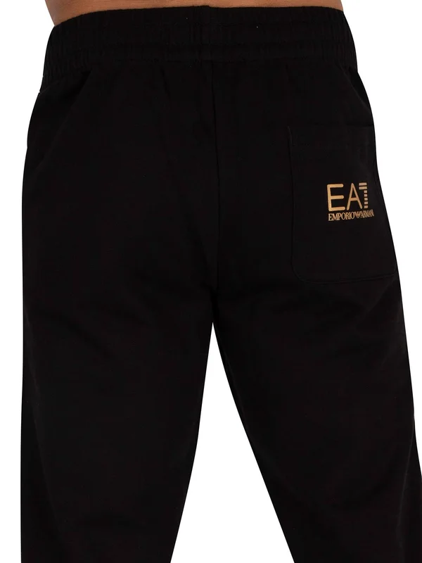 EA7 Mens&s Branded Joggers, Black, 8NPPC1-PJ05Z-1203, Size: S