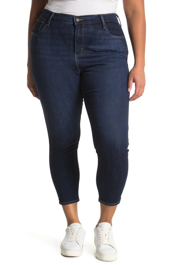Levi&s Women's Plus-Size 721 High Rise Skinny Ankle Jeans