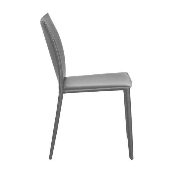 Euro Style Dalia Pro Stacking Side Chair - Set of 4 - Gray