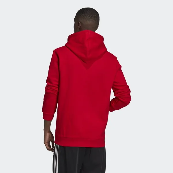 Adidas Men's Originals Trefoil Hoodie GD9924 - Medium - Red