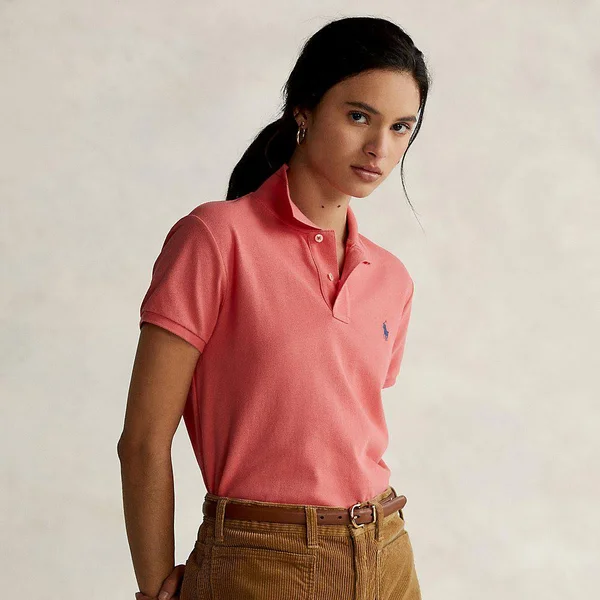 Classic Fit Mesh Polo Shirt