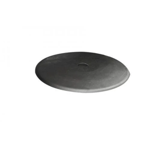 HPC Round Black Aluminum Fire Pit Cover - 1x22 x 48x22