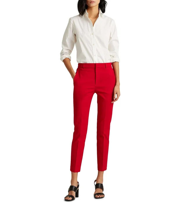 Lauren Ralph Lauren Slim Leg Pants 3735001 - 16, Lauren Navy