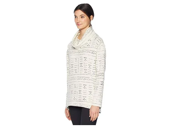 Burton Women's Ellmore Pullover, Vanilla Bogolanfini, S