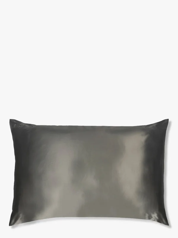 Slip Silk Pillowcase - Queen - Charcoal