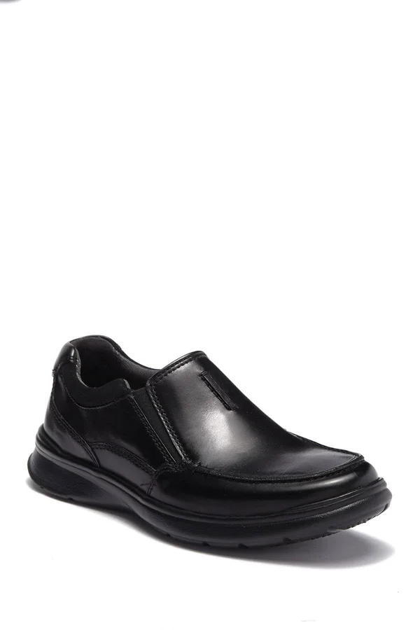 Clarks Men's Cotrell Free - Black Oily Leather Size: 14 M