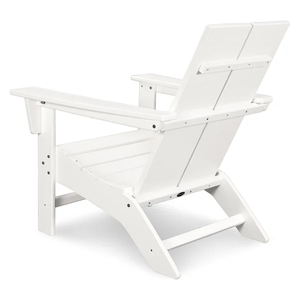 POLYWOOD St. Croix Contemporary Adirondack - White