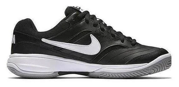 Nike Court LITE BLACK/WHITE-GREY Marathon Running Shoes/Sneakers 845021-010 (Size: US 10.5)