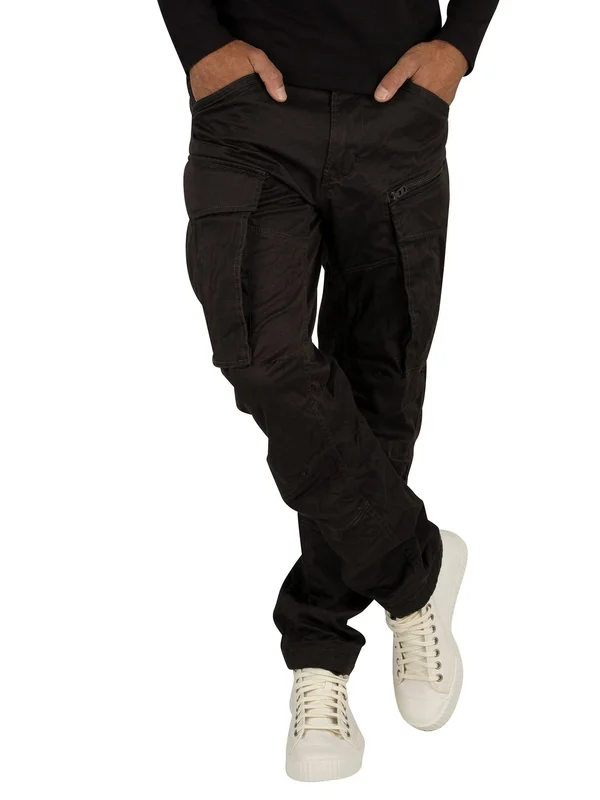 G-Star Raw Rovic Zip 3D Straight Tapered - Brown - Casual Pants