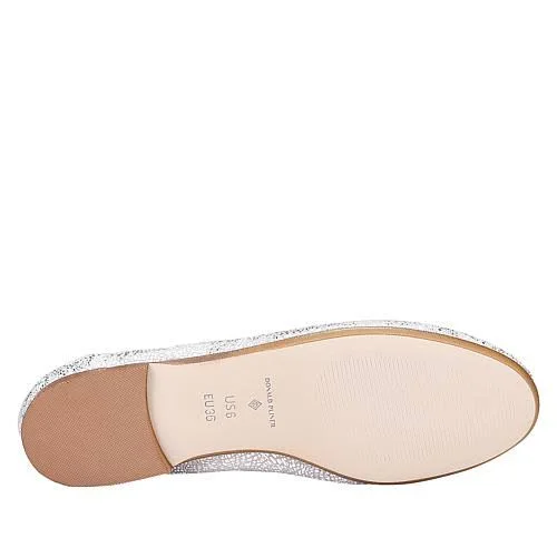 Donald Pliner Balton Metallic Leather Loafer