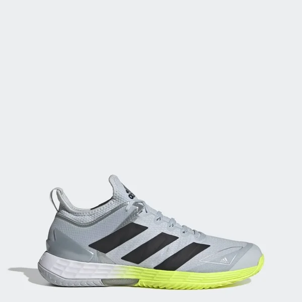 Adidas Adizero Ubersonic 4 Tennis Shoes - Men's - Cloud White - Halo Blue - 13.5