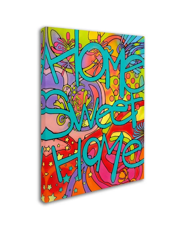 Trademark Art Dean Russo 'Home Sweet Home' Gallery-Wrapped Canvas Art