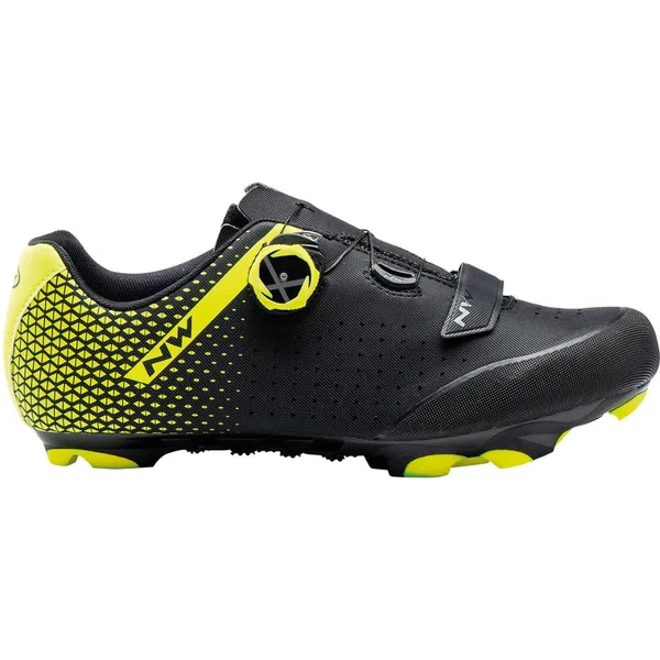 Northwave Origin Plus 2 Shoes - Black Yellow