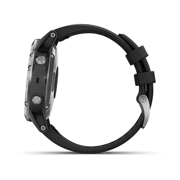 Garmin fenix 5 PLUS Multisport GPS /Galileo Watch - 1.2x22 Display - Silver/Black