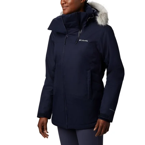 Columbia Women's Emerald Lake Parka - M - Dark Nocturnal Heather
