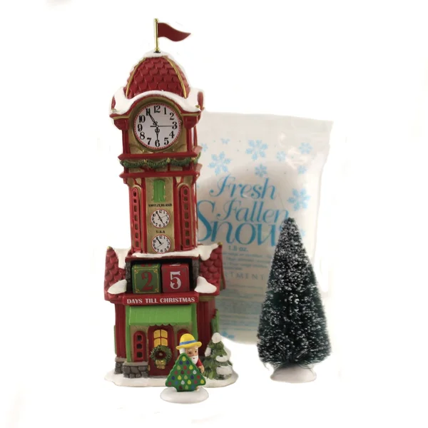 Department 56 North Pole Christmas Countdown Tower 6005435 - 9.5 x 3.25 x 3.5 inches