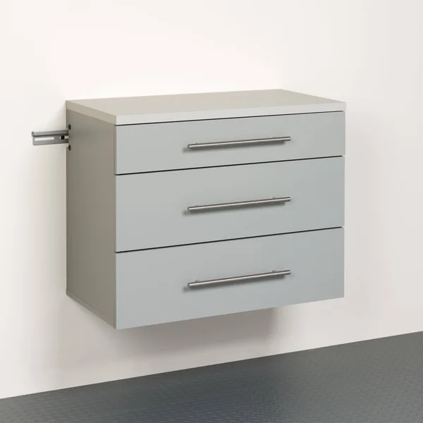 Prepac 3-Drawer Base HangUps Storage Cabinet, White