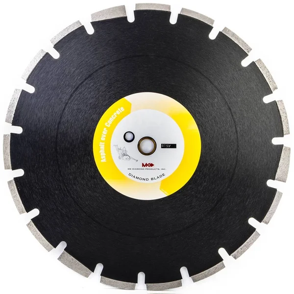MK Diamond 150231 MK-615W Premium Grade Blade for Asphalt Over Concrete, 16x22 x .125x22 x 1x22