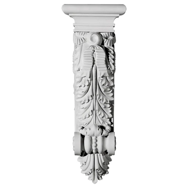 Ekena Millwork Acanthus 22 7/8x22H x 8x22W x 6x22D Ribbon Corbel