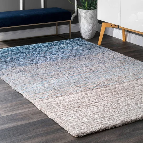 nuLOOM Drey Ombre Shag Area Rug - Size: 8& x 10&