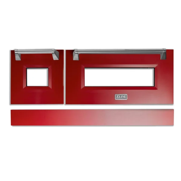 ZLINE 48x22 Range Door in Multiple Finishes Red Matte