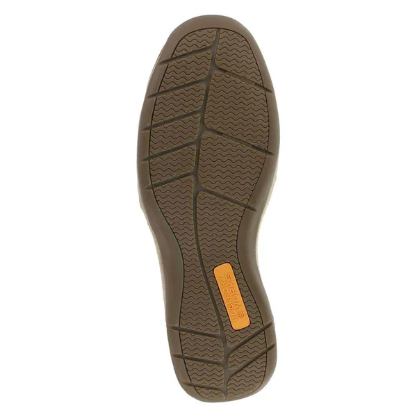 Rockport Works Sailing Club Boat Shoe Steel Toe, Men's Brown