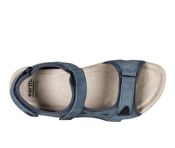 Earth Origins Women's Skylar Shoes - Wide Navy Blue in Size 10