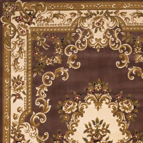Kas Corinthian 5313 Aubusson 2&2x22 x 7&11x22 Runner Plum, Ivory Area Rug