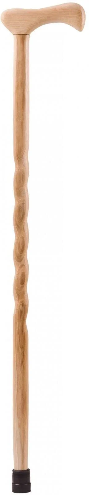 Brazos 40x22 Twisted Hickory Walking Cane