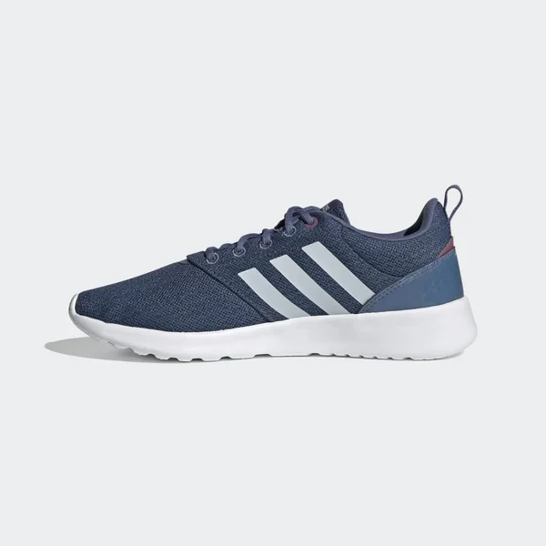 adidas, womens, QT Racer 2.0, Crew Blue/Halo blue/cherry Metallic, 5.5
