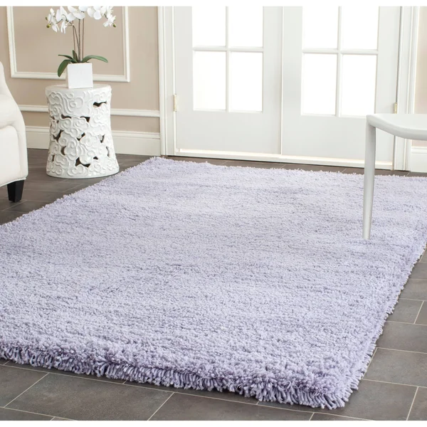 Safavieh Shag Classic Lilac 4& x 6& Area Rug