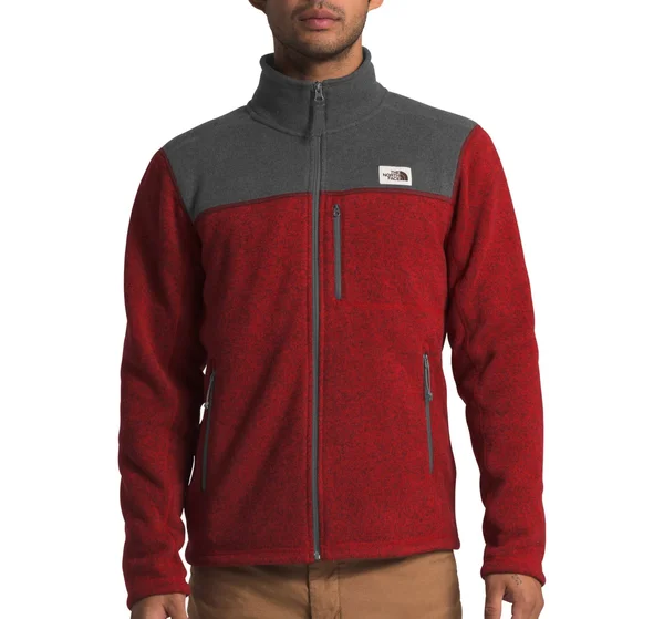 The North Face Men's Gordon Lyons Full-Zip Jacket: Cardinal Red Heather