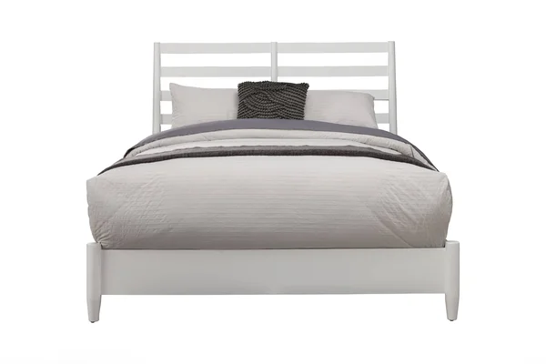 Alpine Furniture Flynn White Retro Full Bed