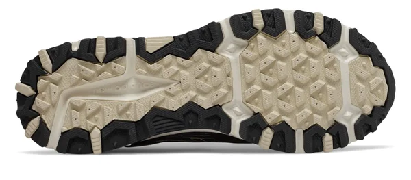 New Balance Men's 410 V6 Trail Running Shoe Black/Bone 8 XW US