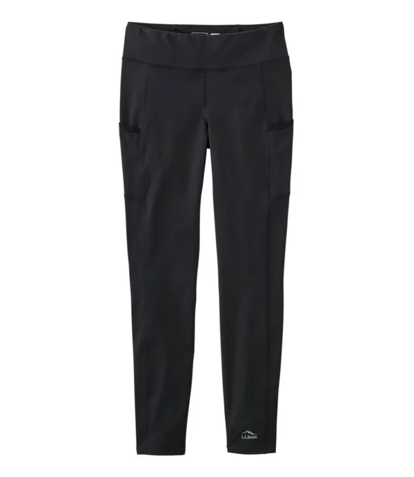 Women's Boundless Performance Pocket Tights Black Xs - L.L.Bean