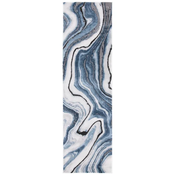 Safavieh Craft Rug Collection CFT819Y - Grey, Green - 2&-7x22 x 5&