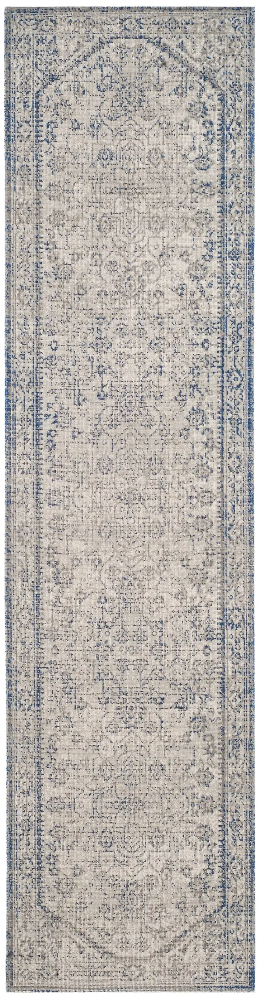 Safavieh Patina PTN318C 5&1x22 x 7&6x22 Light Grey - Blue Area Rug