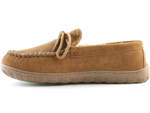 Cloud Nine Sheepskin Men's Moccasin - Chocolate M - 7