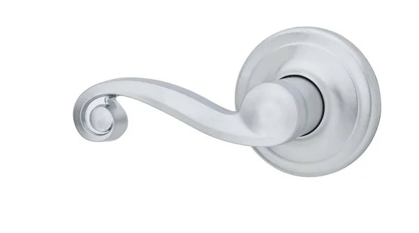Kwikset 967LLRH-15SV1 Right Hand Lido Lever Interior Double Cylinder Handleset Trim SmartKey Satin Nickel Finish
