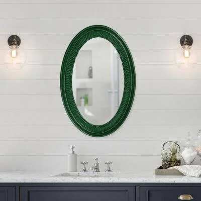 Busey Accent Mirror Alcott Hill Finish: Hunter Green