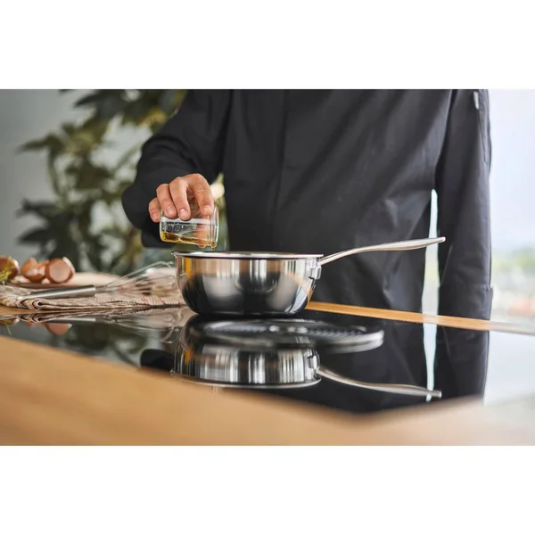 Demeyere Industry 3.5 Quart Stainless Steel Essential Pan