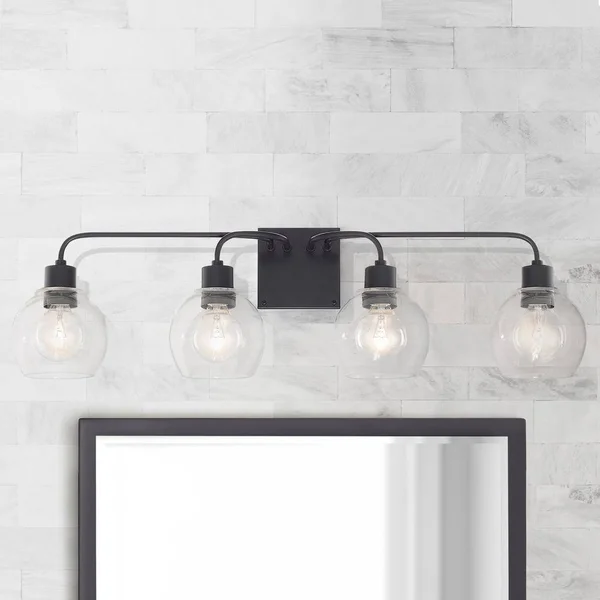 Capital Lighting 120041MB-426 Tanner 4 Light Vanity - Matte Black